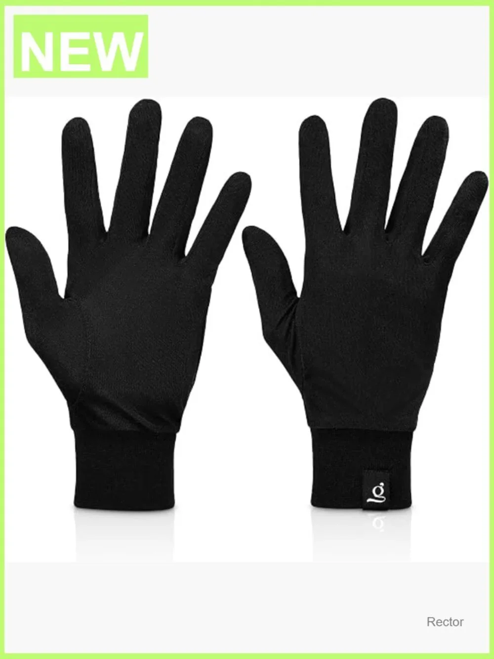 100% Pure Mulberry Silk Glove Liners Touchscreen Thin Winter Gloves